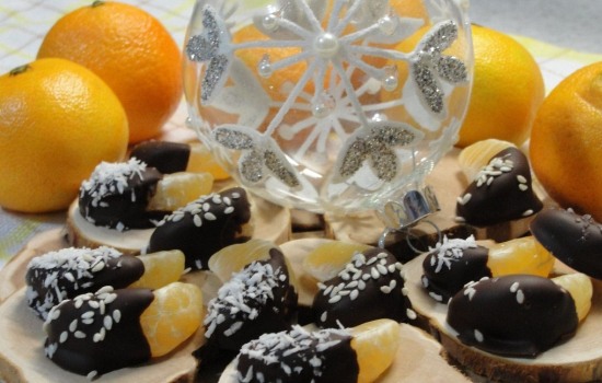 bystrye i vkusnye deserty s mandarinami Швидкі і смачні десерти з мандаринами